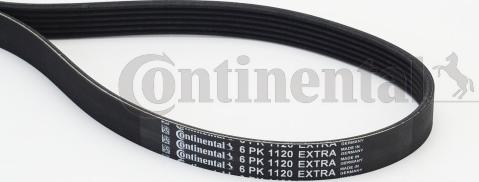 Contitech 6PK1120 EXTRA - Поликлиновой ремень autosila-amz.com