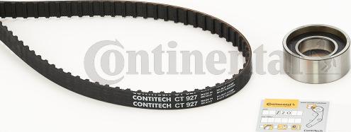 Contitech CT 927 K1 - Комплект ремня ГРМ autosila-amz.com