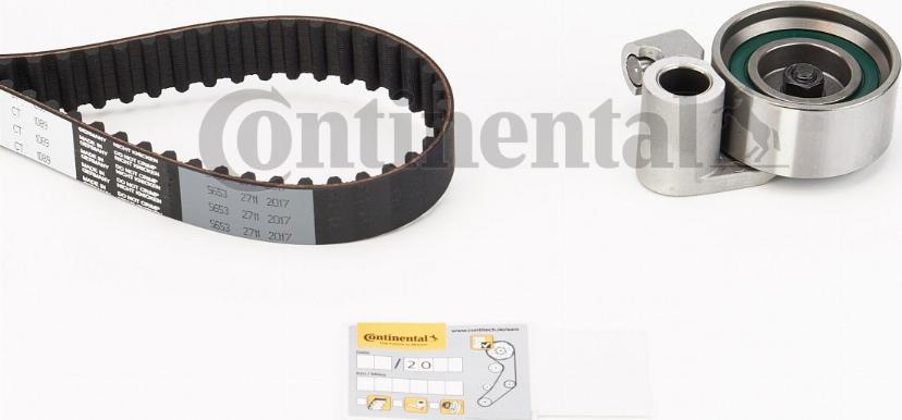 Contitech CT1089K1 - Комплект зубчатого ремня ГРМ autosila-amz.com