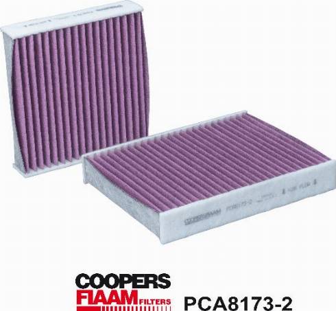 CoopersFiaam PCA8173-2 - Фильтр воздуха в салоне autosila-amz.com