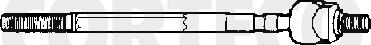 Corteco 49400635 - Осевой шарнир, рулевая тяга autosila-amz.com