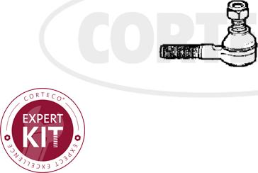 Corteco 49400399 - Наконечник рулевой тяги, шарнир autosila-amz.com