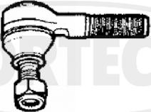 Corteco 49400785 - Наконечник рулевой тяги, шарнир autosila-amz.com