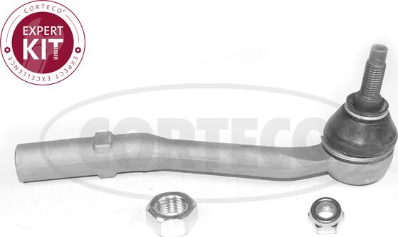 Corteco 49401016 - Наконечник рулевой тяги, шарнир autosila-amz.com