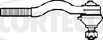 Corteco 49401390 - Наконечник рулевой тяги, шарнир autosila-amz.com