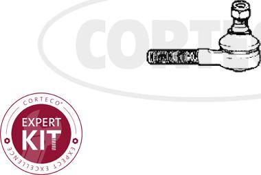 Corteco 49401346 - Наконечник рулевой тяги, шарнир autosila-amz.com