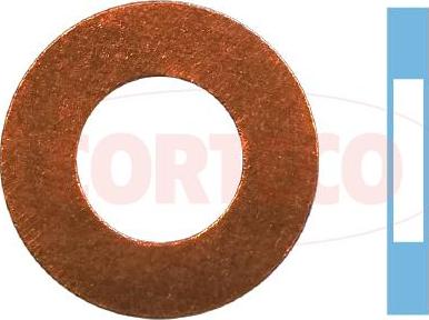 Corteco 49430708 - Seal Ring, nozzle holder autosila-amz.com