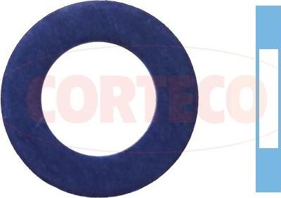 Corteco 49471181 - Уплотнительное кольцо, резьбовая пробка маслосливного отверстия autosila-amz.com