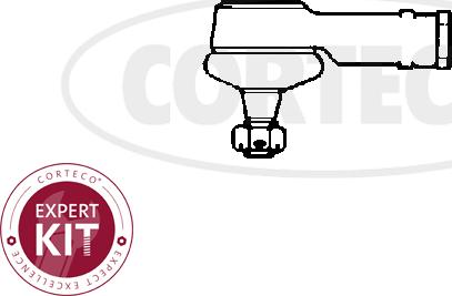 Corteco 49399510 - Наконечник рулевой тяги, шарнир autosila-amz.com