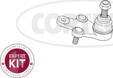Corteco 49395999 - Шаровая опора, несущий / направляющий шарнир autosila-amz.com