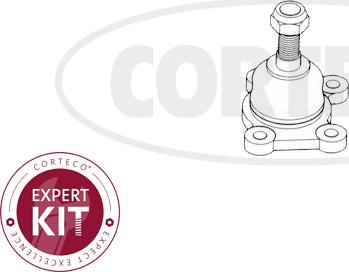 Corteco 49395800 - Шаровая опора, несущий / направляющий шарнир autosila-amz.com