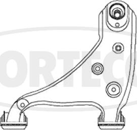 Corteco 49397454 - Рычаг подвески колеса autosila-amz.com