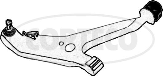 Corteco 49397478 - Рычаг подвески колеса autosila-amz.com