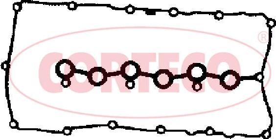 Corteco 440464P - Прокладка, крышка головки цилиндра autosila-amz.com