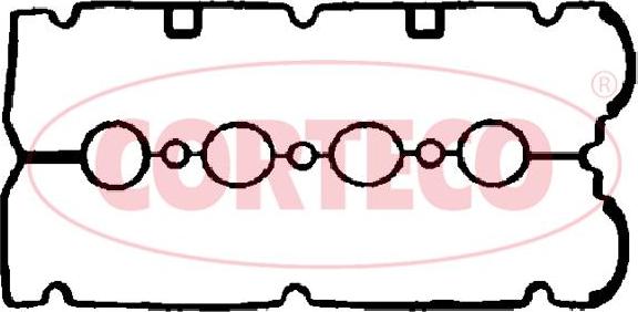 Corteco 440419P - Прокладка, крышка головки цилиндра autosila-amz.com