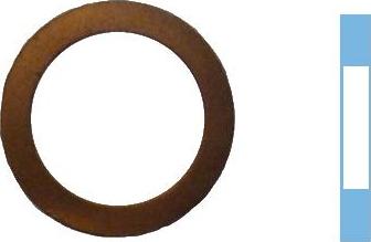 Corteco 005590S - Уплотнительное кольцо, резьбовая пробка маслосливного отверстия autosila-amz.com