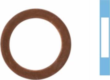 Corteco 005565S - Уплотнительное кольцо, резьбовая пробка маслосливного отверстия autosila-amz.com