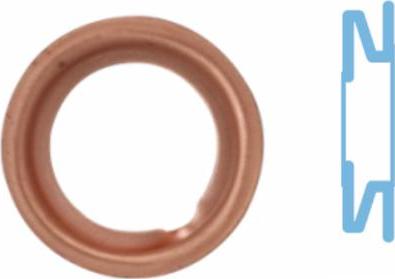Corteco 005568S - Уплотнительное кольцо, резьбовая пробка маслосливного отверстия autosila-amz.com