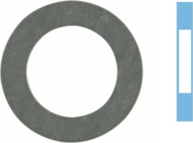Corteco 005505S - Уплотнительное кольцо, резьбовая пробка маслосливного отверстия autosila-amz.com