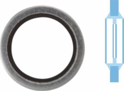 Corteco 005503S - Уплотнительное кольцо, резьбовая пробка маслосливного отверстия autosila-amz.com