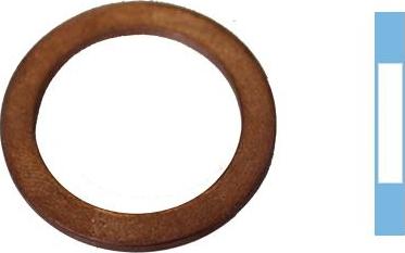 Corteco 005666S - Уплотнительное кольцо, резьбовая пробка маслосливного отверстия autosila-amz.com