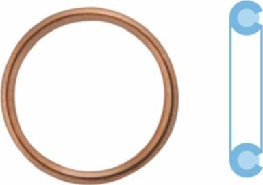 Corteco 005709S - Уплотнительное кольцо, резьбовая пробка маслосливного отверстия autosila-amz.com
