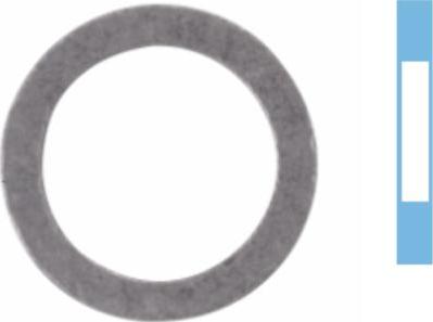 Corteco 005700H - Уплотнительное кольцо, резьбовая пробка маслосливного отверстия autosila-amz.com