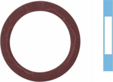 Corteco 006119h - Уплотнительное кольцо, резьбовая пробка маслосливного отверстия autosila-amz.com