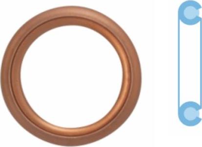 Corteco 402129S - Уплотнительное кольцо, резьбовая пробка маслосливного отверстия autosila-amz.com