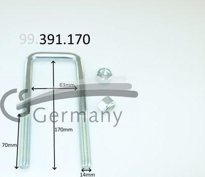 CS Germany 99.391.170 - Стремянка рессоры autosila-amz.com