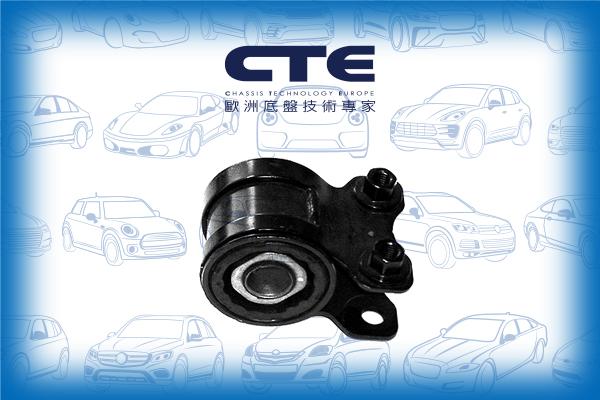 CTE CBH03060 - Сайлентблок, рычаг подвески колеса autosila-amz.com