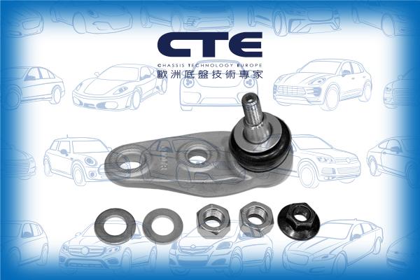 CTE CBJ09007RA - Шаровая опора, несущий / направляющий шарнир autosila-amz.com