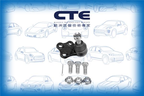 CTE CBJ06018RA - Шаровая опора, несущий / направляющий шарнир autosila-amz.com