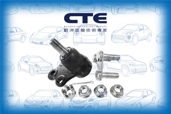 CTE CBJ06017A - Шаровая опора, несущий / направляющий шарнир autosila-amz.com