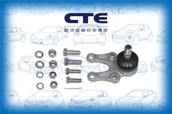 CTE CBJ02009A - Шаровая опора, несущий / направляющий шарнир autosila-amz.com