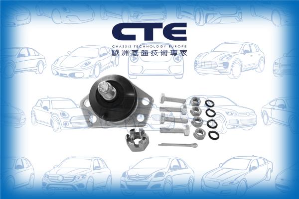 CTE CBJ02003A - Шаровая опора, несущий / направляющий шарнир autosila-amz.com