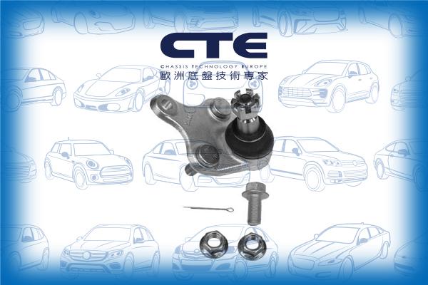 CTE CBJ02016A - Шаровая опора, несущий / направляющий шарнир autosila-amz.com