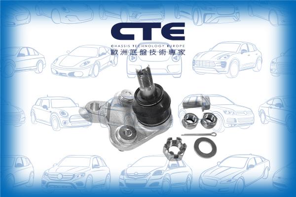 CTE CBJ02020A - Шаровая опора, несущий / направляющий шарнир autosila-amz.com