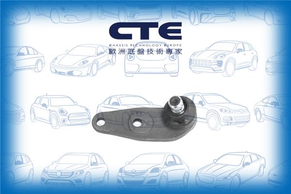 CTE CBJ19001 - Шаровая опора, несущий / направляющий шарнир autosila-amz.com