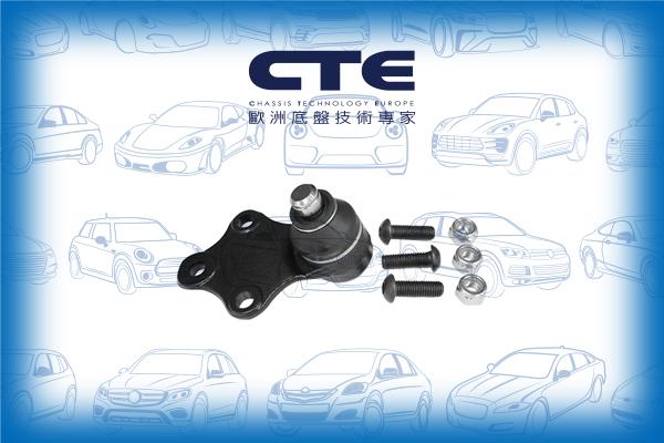 CTE CBJ16001A - Шаровая опора, несущий / направляющий шарнир autosila-amz.com