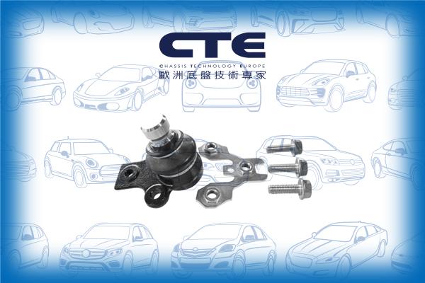 CTE CBJ20002A - Шаровая опора, несущий / направляющий шарнир autosila-amz.com