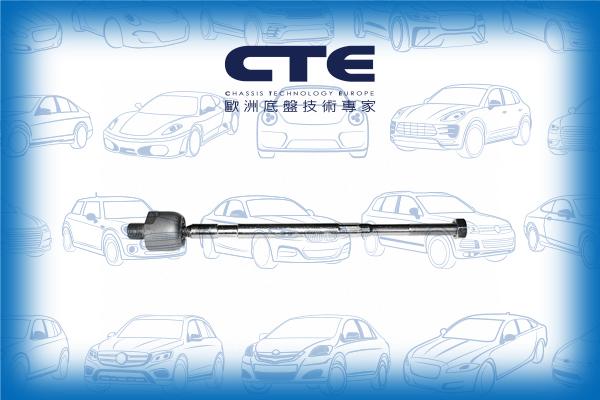 CTE CRE05012 - Осевой шарнир, рулевая тяга autosila-amz.com