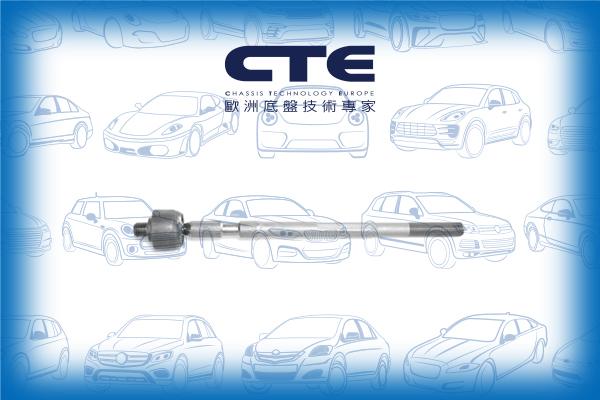CTE CRE10008 - Осевой шарнир, рулевая тяга autosila-amz.com