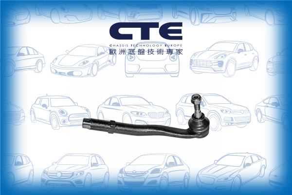 CTE CTE09004R - Наконечник рулевой тяги, шарнир autosila-amz.com