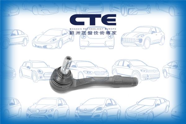 CTE CTE09011 - Наконечник рулевой тяги, шарнир autosila-amz.com