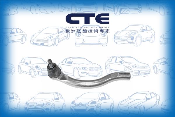 CTE CTE01008L - Наконечник рулевой тяги, шарнир autosila-amz.com