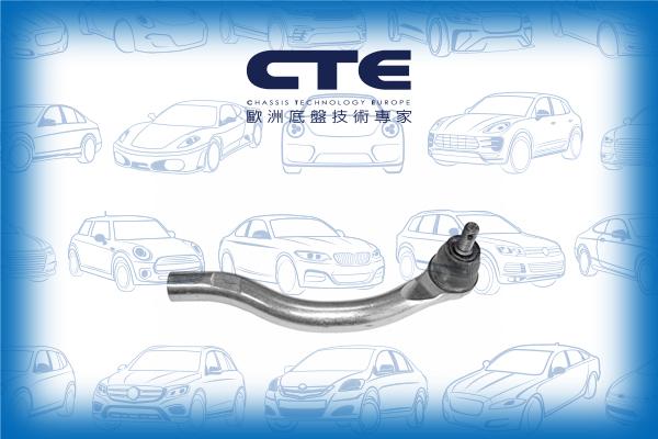 CTE CTE01008R - Наконечник рулевой тяги, шарнир autosila-amz.com