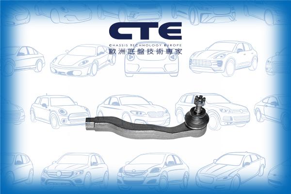 CTE CTE01003R - Наконечник рулевой тяги, шарнир autosila-amz.com