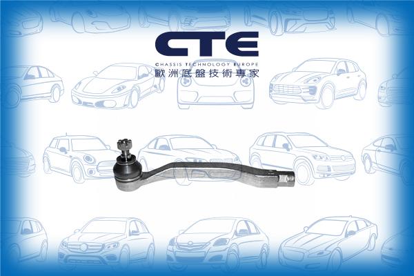 CTE CTE01002L - Наконечник рулевой тяги, шарнир autosila-amz.com