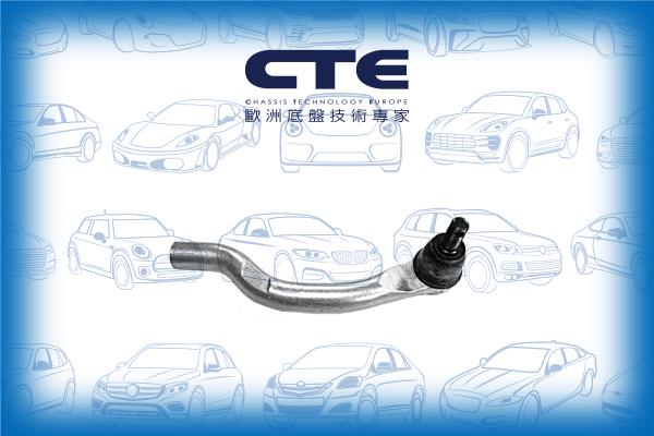CTE CTE01011R - Наконечник рулевой тяги, шарнир autosila-amz.com